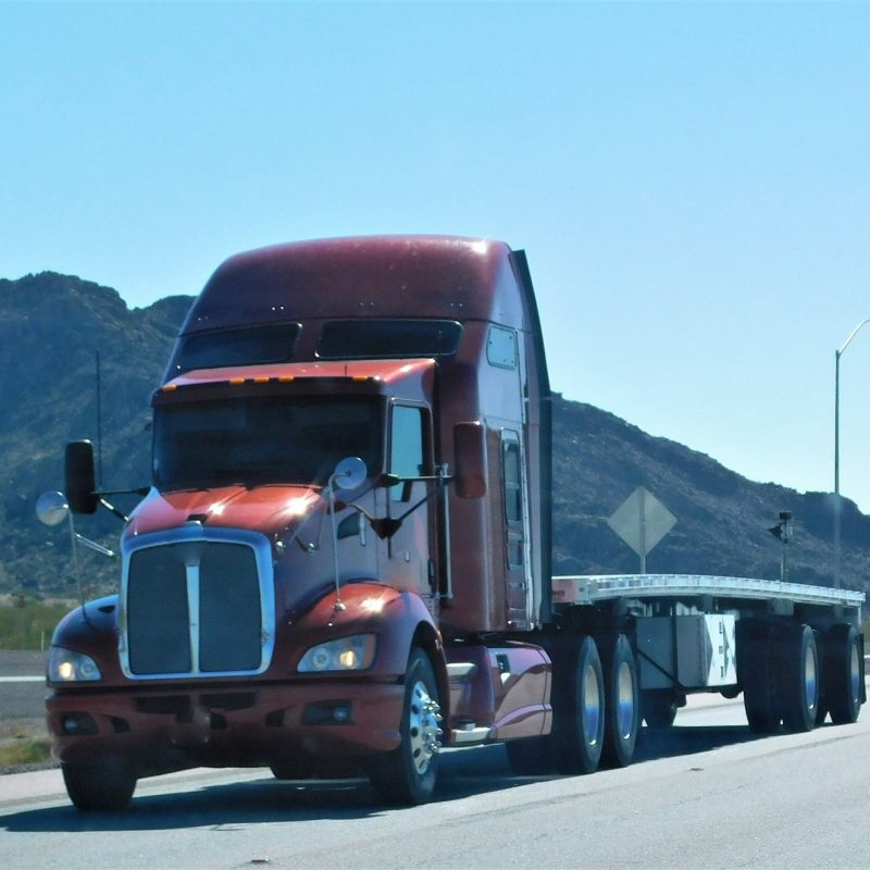 Trucking! No Load! Flat Bed Trailer!